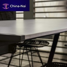 Porcelain stoneware table top Cementstain-proofheat-resistantcustomizable