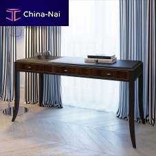 Art Deco style dressing table RELIEF RB10walnutlacquered MDF1-seat