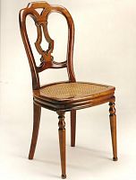 Traditional chair AMELIA indoorbeechlacquered wood