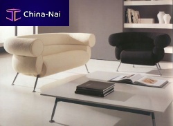 Contemporary armchair GIACOMINOfabric
