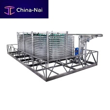 Spiral freezer processautomatic defroststainless steel