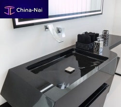 Wall-mounted washbasin granitecustomwithout hole