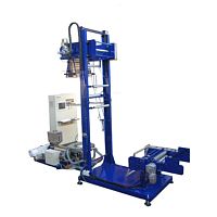 Blown film extrusion line for thermoplasticslaboratory