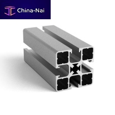 Anodized aluminum profile 104545Lalloysquareindustrial