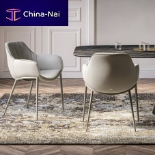 Contemporary dining chair SCARLETTindoorfabricleather