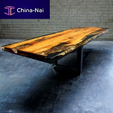 Wooden table top epoxy resincustomizablecommercial