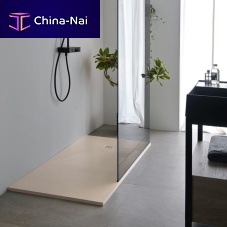 Rectangular shower tray STEPextra-flatraisedrecessed