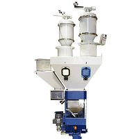 Powder batch blender GBB gravimetricfor the food industryfor the plastics industry