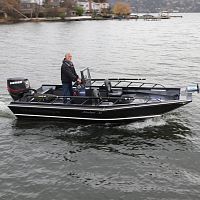 Outboard jon boat ALASKAN XLopencenter consolesport-fishing