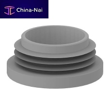 Round plug finnedmaleplastic
