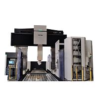 4-axis CNC milling machine FOX Wuniversalbridgewith rotary table