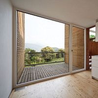 Wooden window ZETAaluminumcasementsliding