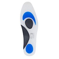 Orthopedic insole with heel pad 591with longitudinal arch padwith plantar padadult