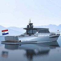 Inboard express cruiser Lobsterhard-topcruisingclassic