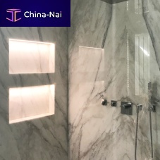 Marble natural stone slab Calacatta Caldia for floorfor exterior fittingsfor wall