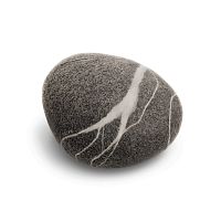 Contemporary pouf EASTwoolother shapeshandmade