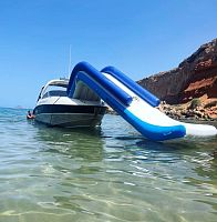 Slide water toy for yachtsinflatable