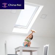 PVC roof window IGOV N22pivoting with central axistriple-glazedthermal break