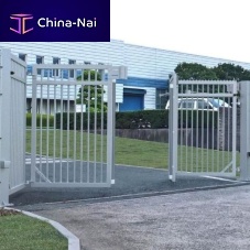 Folding gate JET GATEmetallouveredmotorized