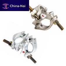 Steel fastening system for mobile scaffoldingprefabricated