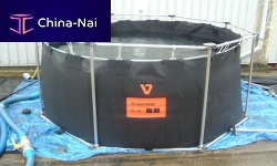 Water tank Star used oiltemporary storagewith frame