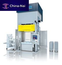 Hydraulic press formingfor composite materials