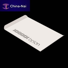 Aluminum serving tray for hotel rooms