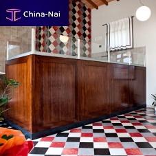 Bar counter TRATTORIA E PIZZERIA SENATO VIGASIO (VR)woodenupright