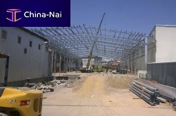 Building metallic structure UNILEVER BESAN FACTORYgalvanised steel