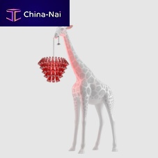 Original chandelier GIRAFFE IN LOVE Mglasscommercialsculptural