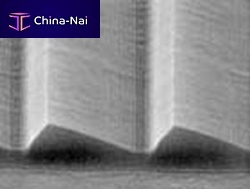 Inclined diffraction grating