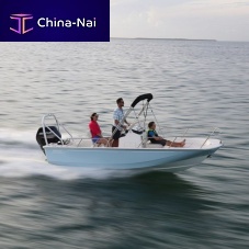 Outboard center console boat 170 MONTAUK skisport-fishing7-person max.
