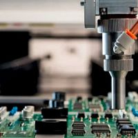 Liquids dispensing system for the electronics industryrobotic