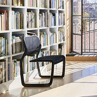 Contemporary chair NEWSONindoormeshaluminum