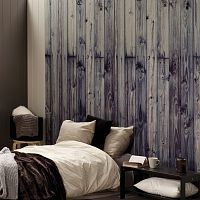 Wall-mounted decorative panel ANTIQUEconstructionhigh-resistancein wood fiber