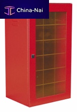 Wall-mount enclosure 6 - 12 kg | EASY seriesrectangularfor fire extinguishers