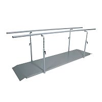 Height-adjustable rehabilitation parallel bars FZYOBAR 3000base-mounted