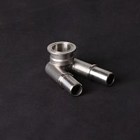 Pipe fitting lost wax casting stainless steel