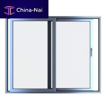 Aluminum sliding system SL 45stainless steelglass doorconcealed runner