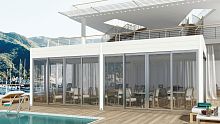 Sliding French door SLIDING DOORSaluminumdouble-glazedthermal break