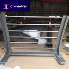 Steel railing with barsindoorfor balconies