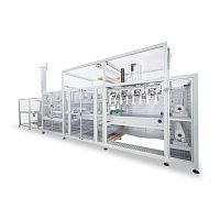 Horizontal bagging machine automaticfor bottleshigh-speed