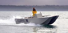 Center console catamaran RIDER C23outboardtwin-engine8-person max.
