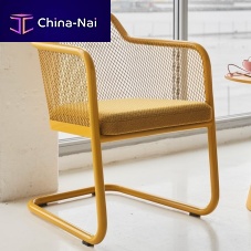 Contemporary chair HONKEN X46indoorfabricleather