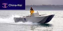Center console catamaran RIDER C23outboardtwin-engine8-person max.