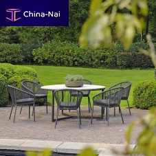 Contemporary chair COLETTEgardenSunbrella®rope