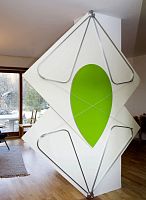 Interior door EPITROCHOIDsteelswingwithout glazing