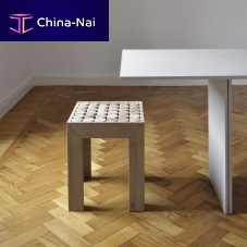 Contemporary stool Sofia wooden100% recyclable