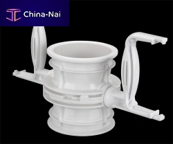Butterfly valve AVAXmanualstainless steelplastic