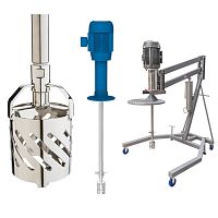 Disperser mixer Rotosolver®rotorbatchsolid/liquid